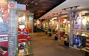 The Stanley Cup Dynasties Zone includes reverent displays to the rosters of nine franchises which lorded over the NHL for extended periods of time.