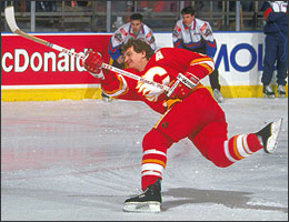 1989 Al MacInnis Calgary Flames Stanley Cup Finals Game Worn