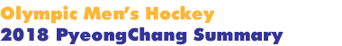 2018 PyeongChang's Hockey Summary