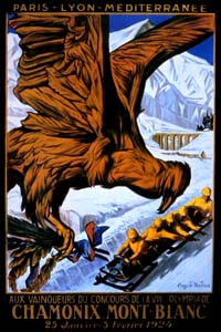Olympic Winter Games 1924 Poster