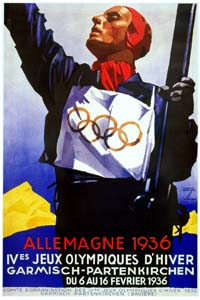 Olympic Winter Games 1936 Poster