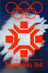 Olympic Winter Games 1984 Poster