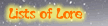 Click here for Lists of Lore of the 60s
