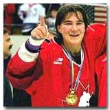 France St. Louis played on Canada's Women's World Championship teams from 1990 to 1999