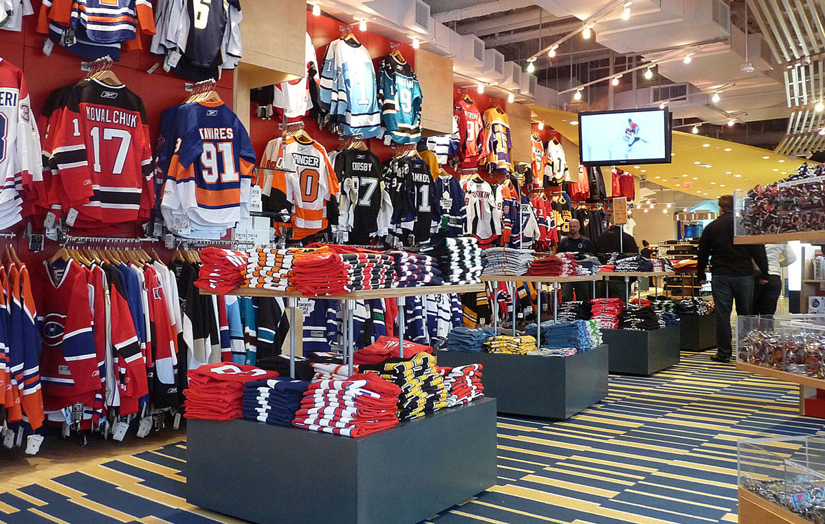 The new Spirit of Hockey store.