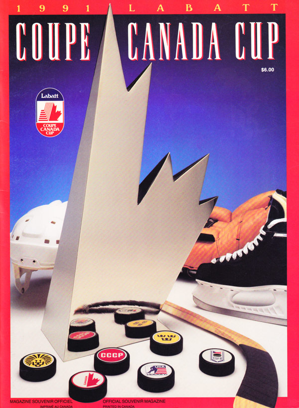 Canada Cup 1991 program