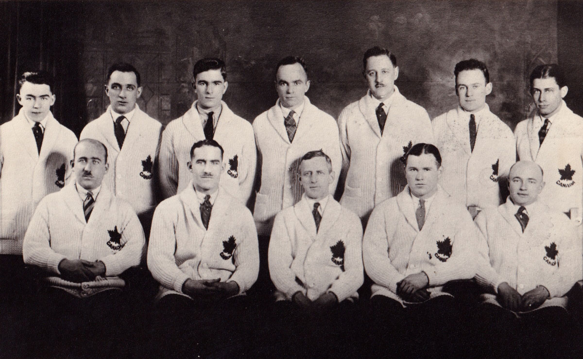 1924 Chamonix Olympics winners Toronto Granites