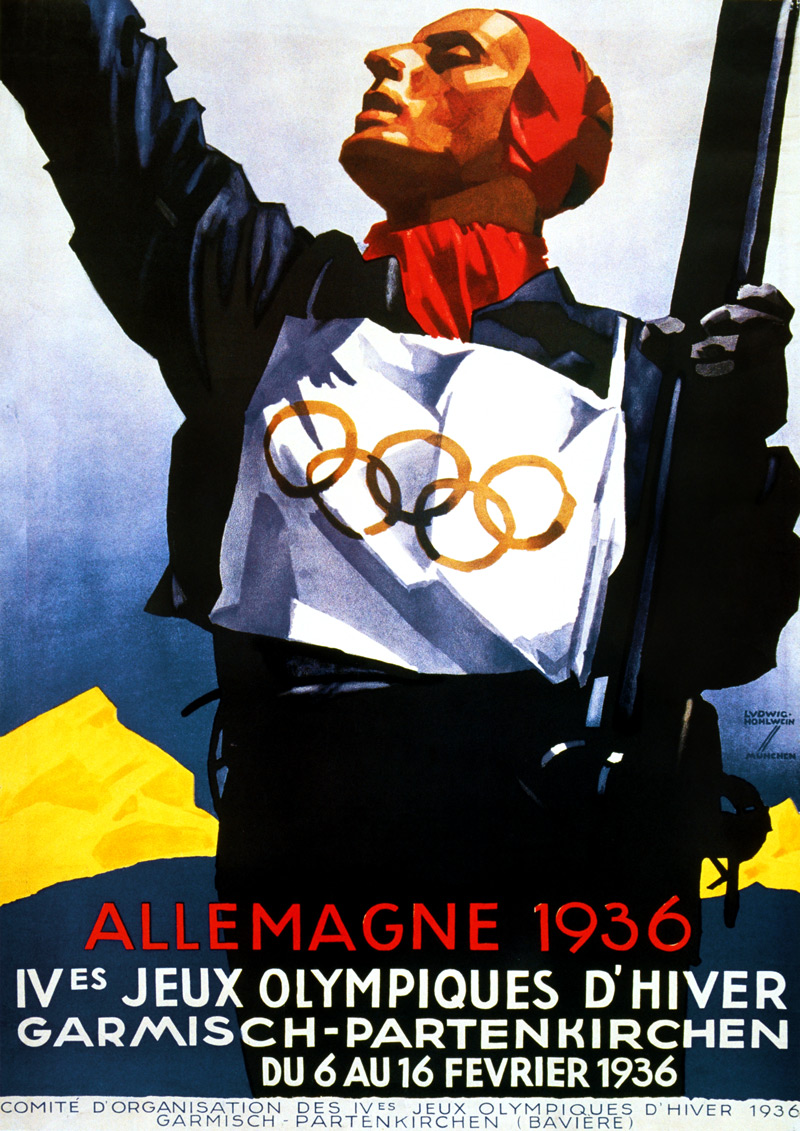 1936 Garmisch-Partenkirchen poster