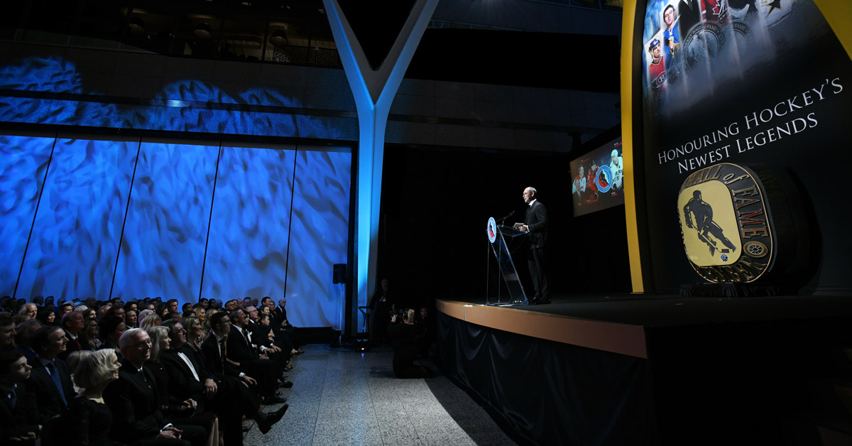 Hockey Hall of Fame – Induction